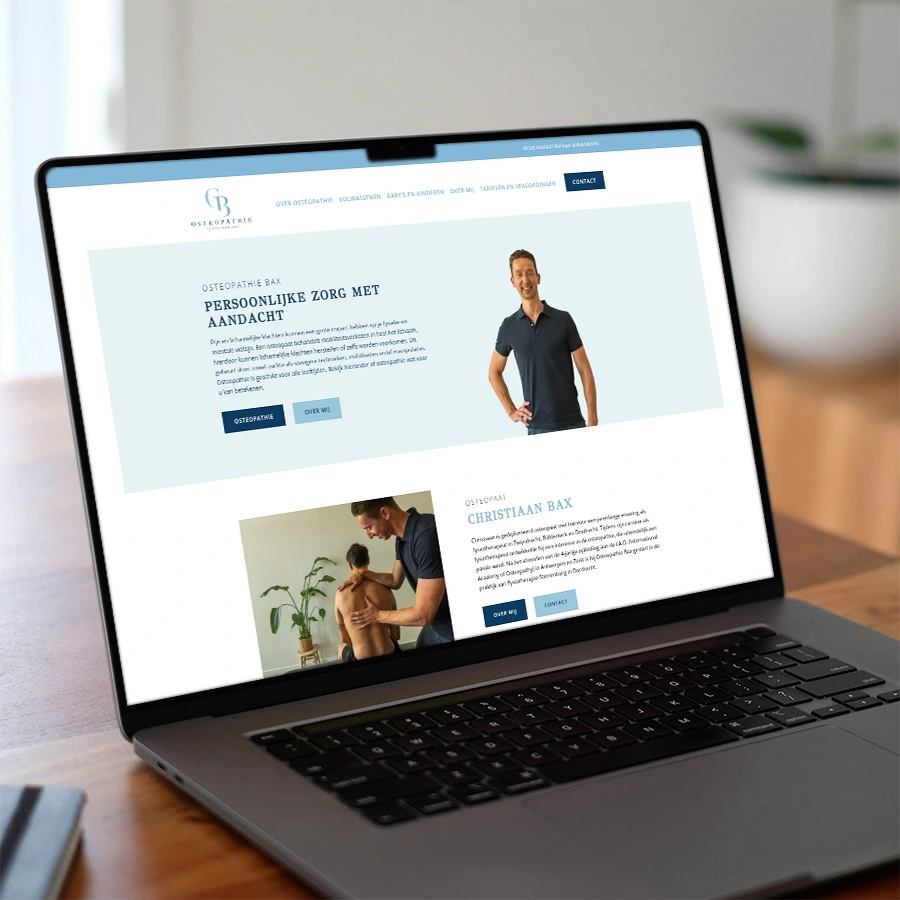 #website #dordrect #webdesign #osteopathie